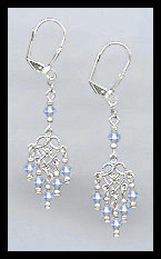 Aquamarine Dangle Earrings