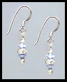 Mini Aquamarine Earrings