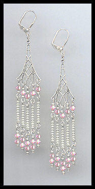 Swarovski Light Pink Earrings