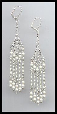 Swarovski Cream Pearl Earrings