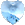 Swarovski Aquamarine Heart Earrings