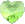 Peridot Crystal Heart Earrings