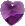 Purple Heart Earrings