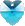 Swarovski Teal Blue Heart Earrings